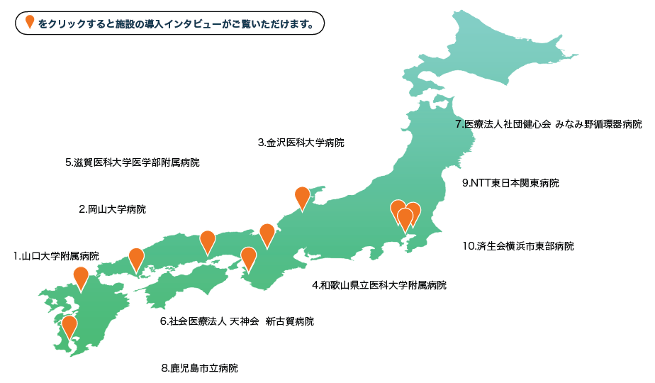 悩みを解決した施設のインタビューのご紹介